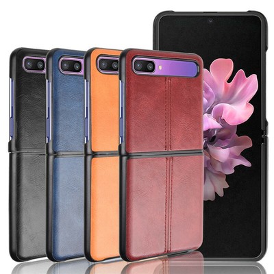 For Samsung Galaxy Z Flip 2 5G Luxury Leather Stitched Protective Case