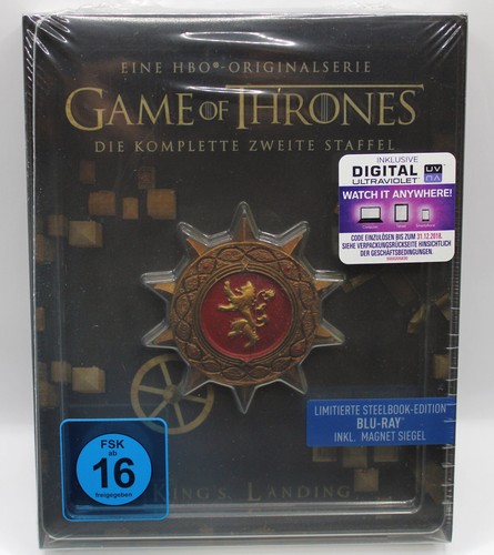 NEU Game of Thrones Staffel 2 Limited Edition Blu-ray Steelbook deutsch - Bild 2 von 7