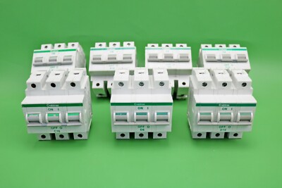 Crabtree Polestar 3 polig MCB Typ B Typ C Typ D 6A 10A 16A dreipolig MCB