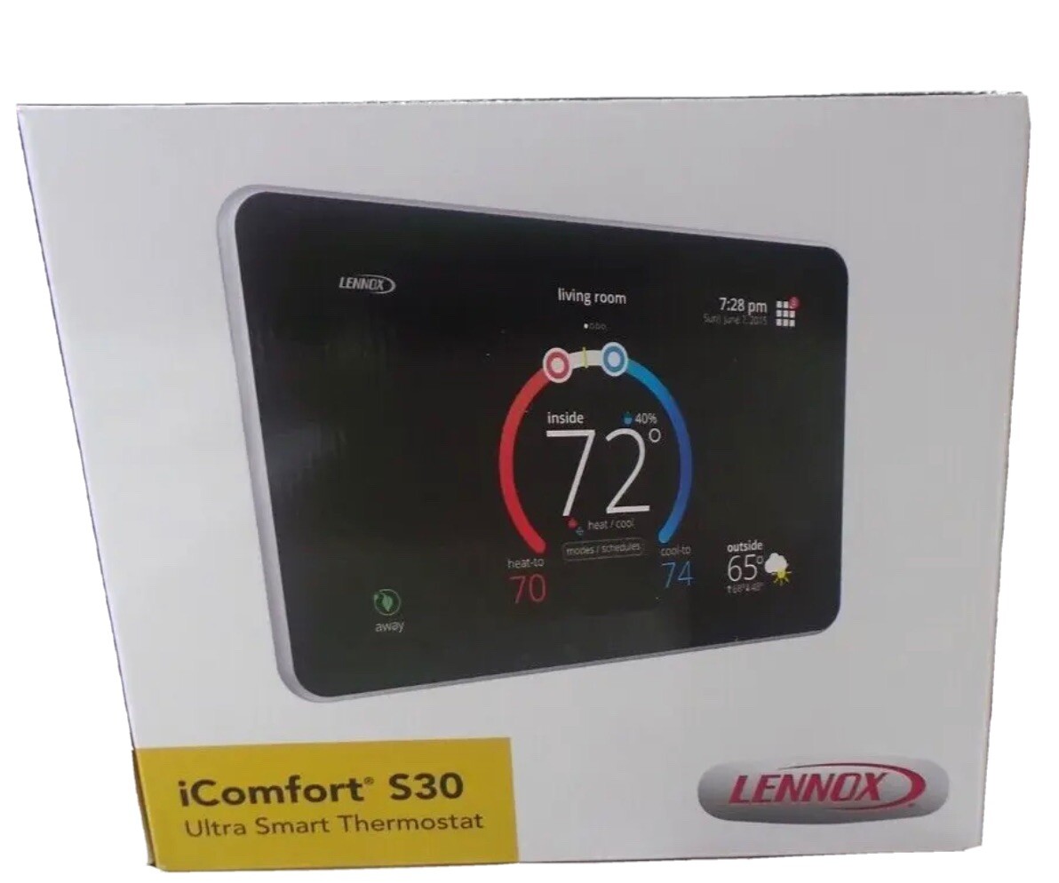 Lennox 19V30 iComfort S30 Ultra Smart Programmable Thermostat  Brand New In Box