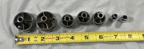 Vintage Montgomery Ward Console Stereo Record Player - Control Knob - Set Of 7 - Picture 8 of 10