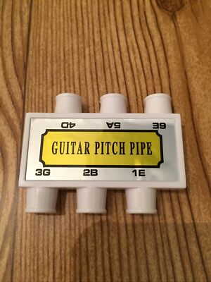Fischietto Accordatore Per Chitarra A 6 Toni E B G D A E, In Plastica, Spedizione Dagli USA - Foto 2