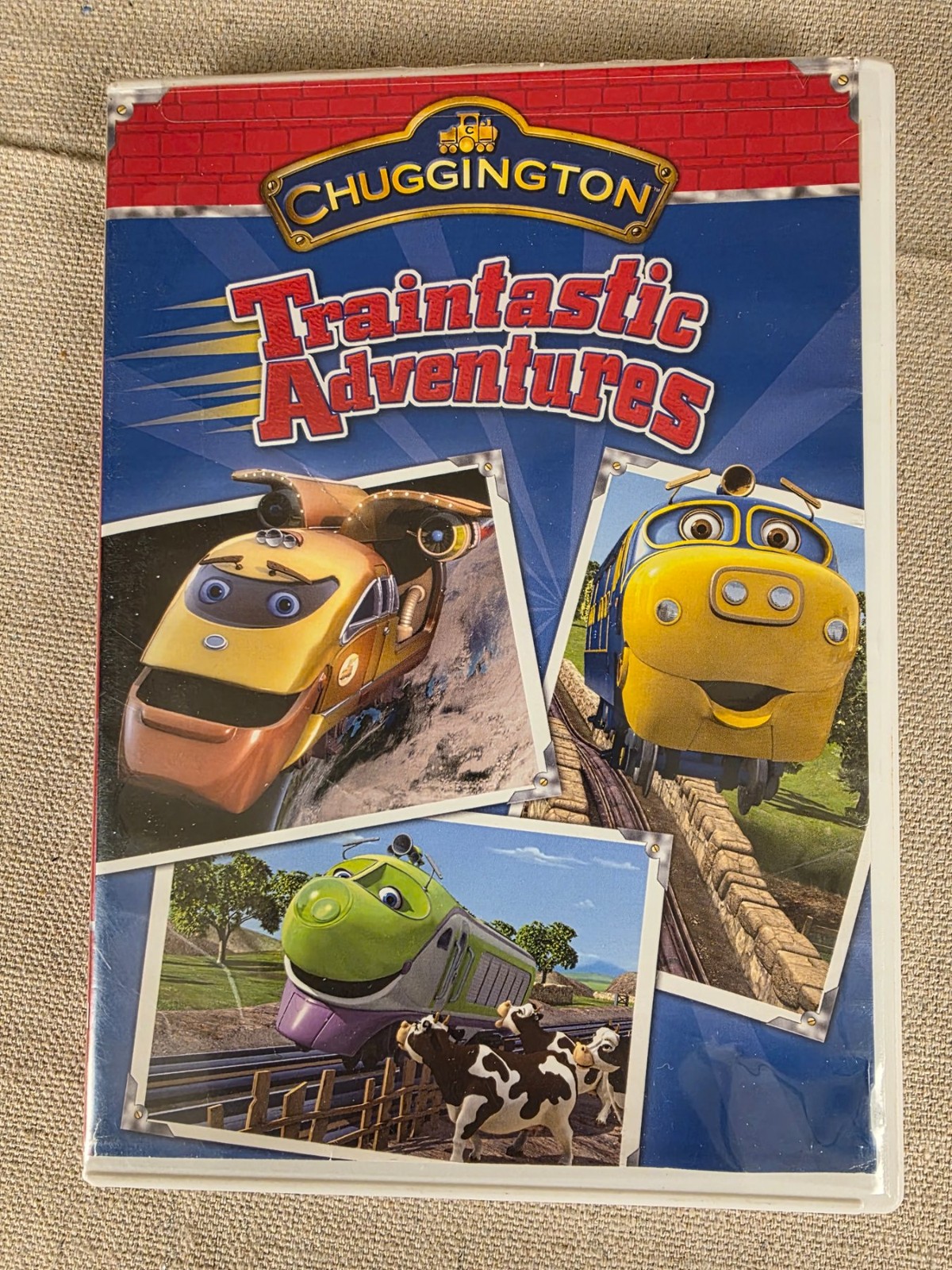Chuggington Traintastic Adventures DVD Kids Animated Train Series