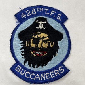 USAF  BUCCANEERS 428th TACTICAL FIGHTER SQUADRON PATCH