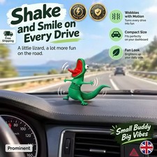 Roadside Lizard Buddy ? Car & Motorcycle Decor, Wobbly Riding Buddy Uk