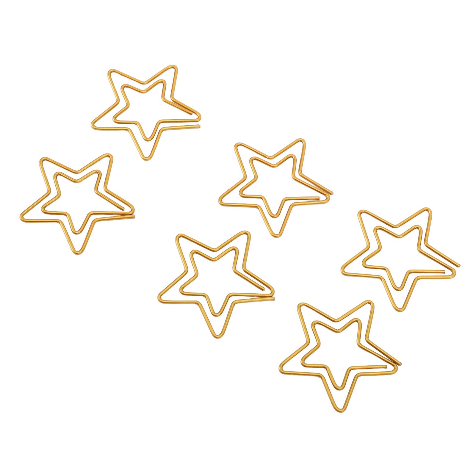 ✿ 100PCS Funny Cute Paperclips Decorative Metal Small Journaling Paper Clamps