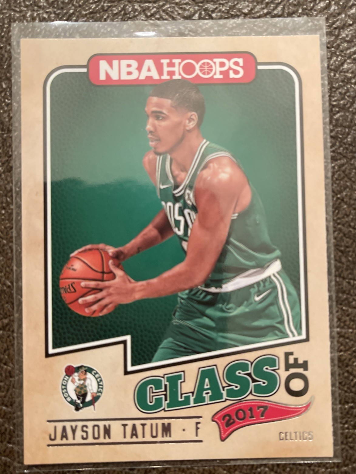 2017-18 Panini NBA Hoops - Class of 2017 Jayson Tatum #3 (RC)