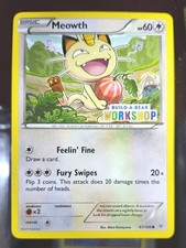 Meowth Build-A-Bear Workshop Exclusive Card 067/108 Miscellaneous Cards