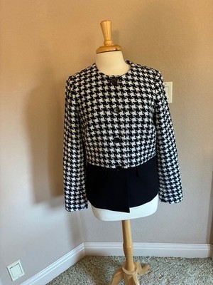 Talbot houndstooth blazer size 8