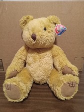 Hometown Products Teddy Bear Plush Stuffed Animal Toy Brown Tan Soft Classic 14"