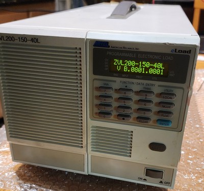 American Reliance Inc Programmable Electronic Load ZVL200-150-40L