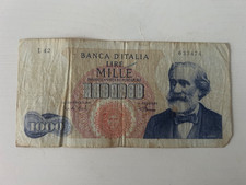 Baconota Mille Lire Giuseppe Verdi