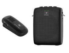 WinBridge Wireless Voice Amplifier with Bluetooth Lavalier Lapel Microphone f...