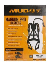 Muddy Outdoors Magnum Pro Padded Adjustable Treestand Harness System, Black