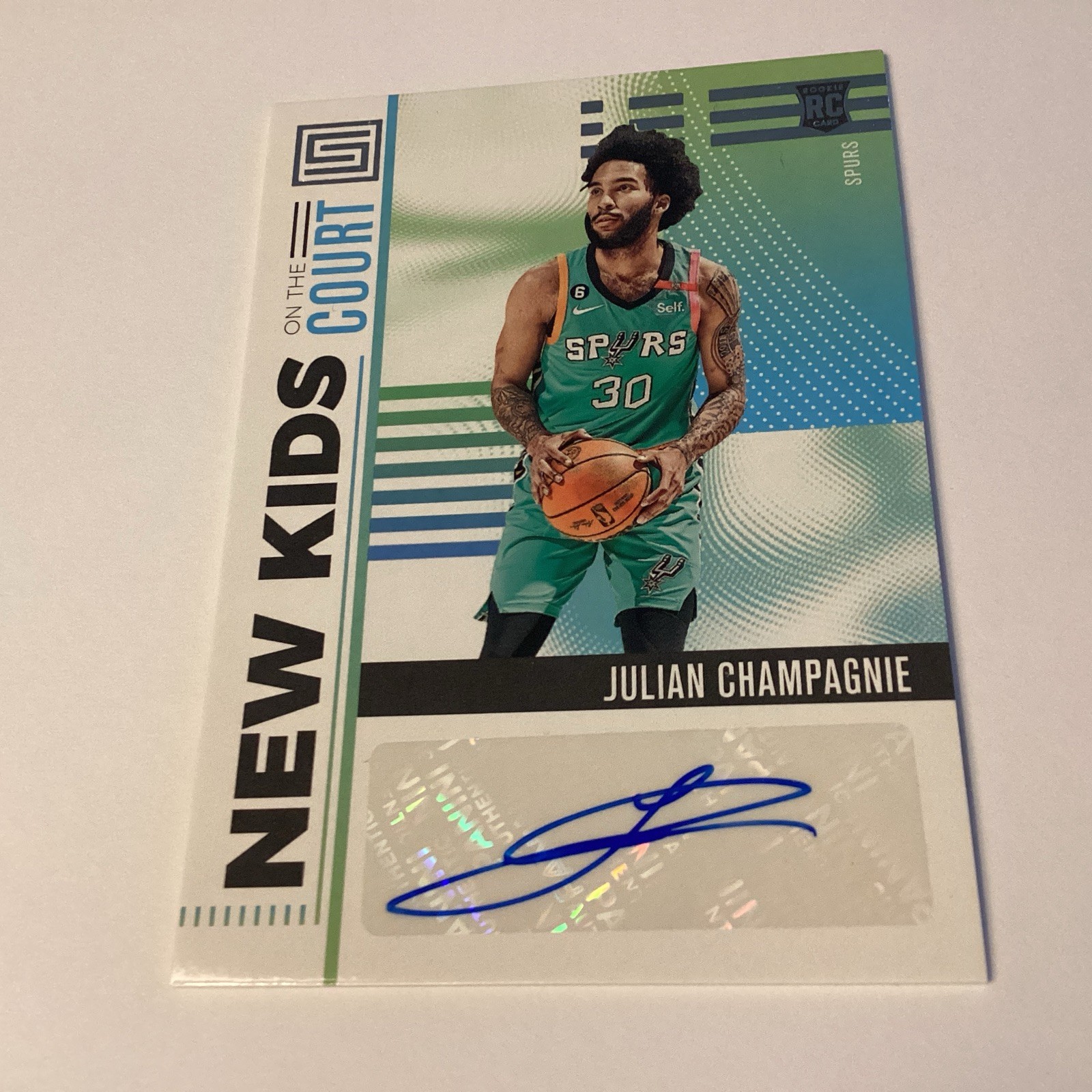 Julian Champagnie #NKC-JLC 2022-23 Panini Chronicles Basketball New Kids on the Court Autographs