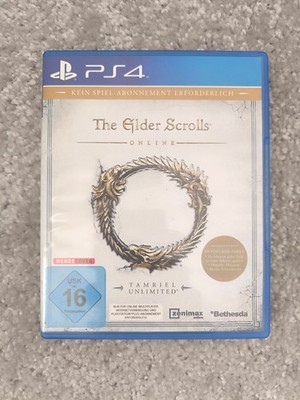 The Elder Scrolls Online Tamriel Unlimited PS4 Playstation 4 Game Spiel Sony OVP