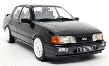 FORD SIERRA SAPPHIRE COSWORTH 1988 BLACK MCG 18 1:18 MCG18306 MODELCAR GROUP