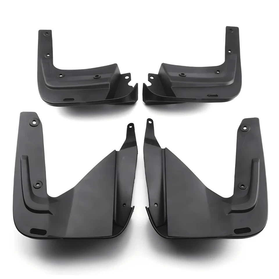 Protectores contra salpicaduras moldeados delanteros y traseros genuinos guardabarros para Acura TL 2009-2014 Foto 3 de 4