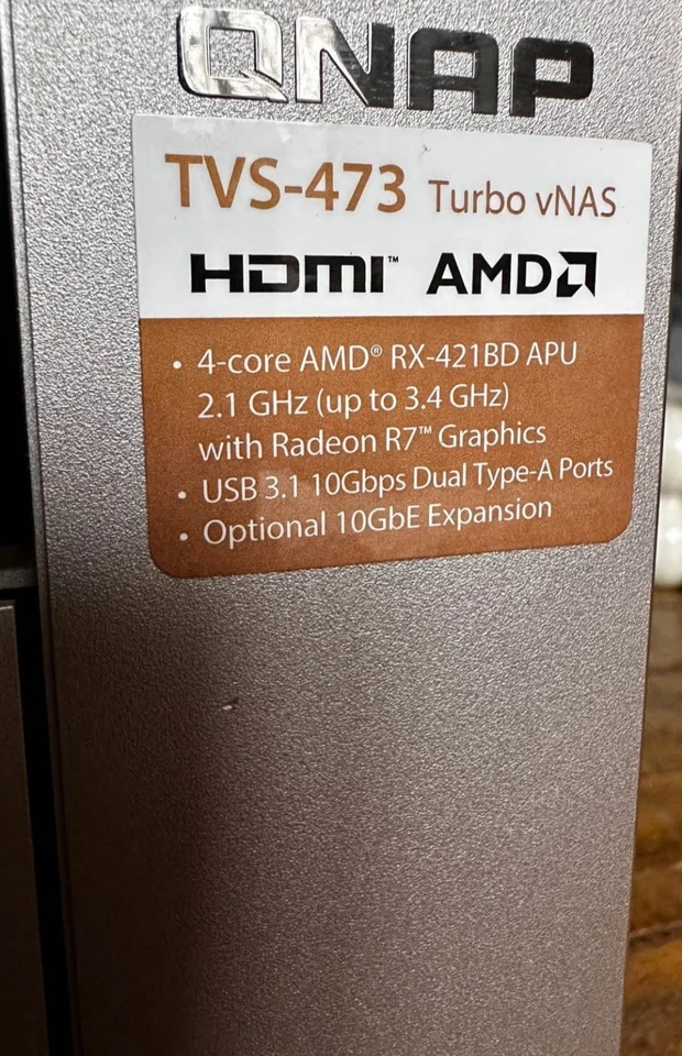 QNAP 16TB ThunderBay 4 External Storage Solution with Enterprise Drives (4x4TB) - Image 2 of 4