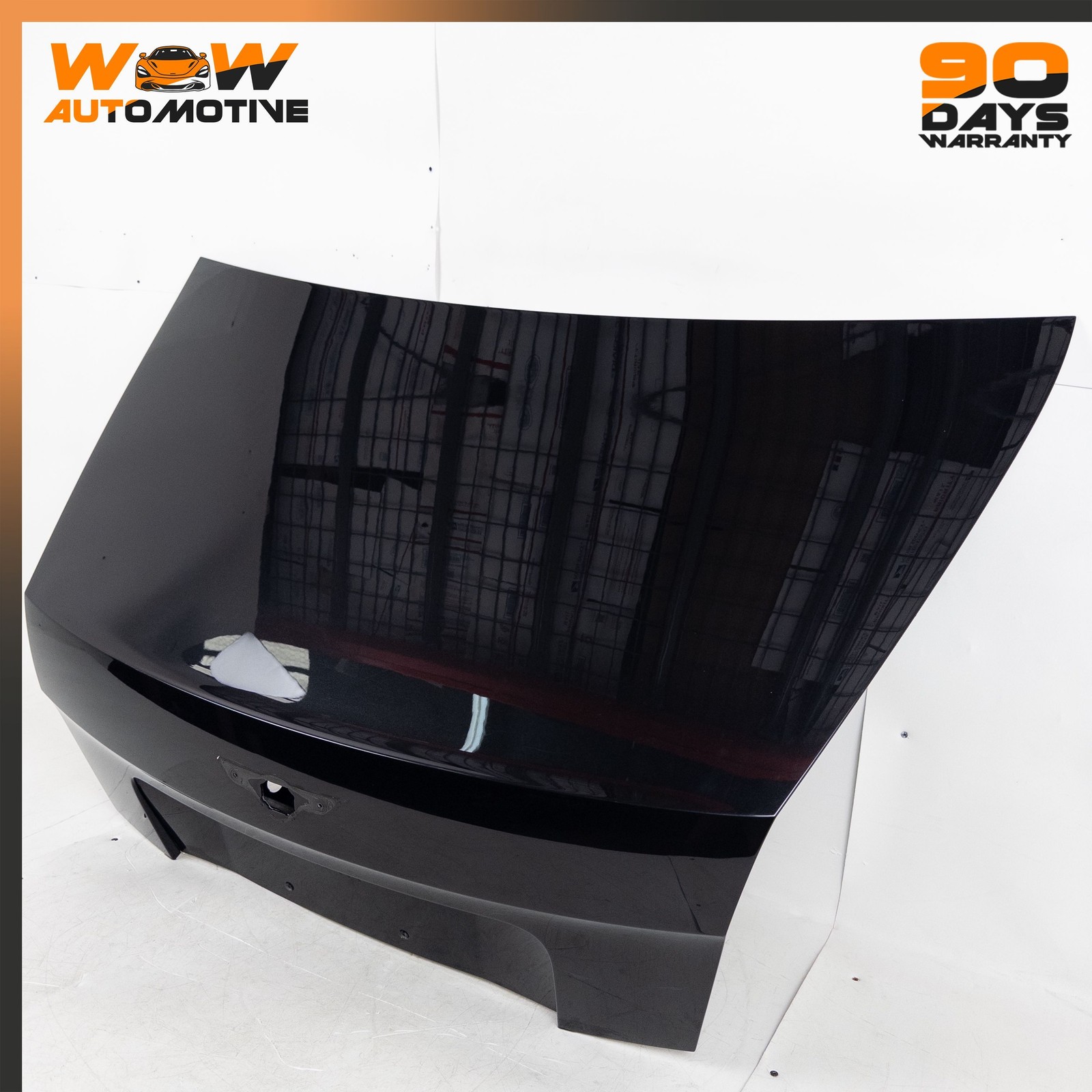 14-19 BENTLEY FLYING SPUR REAR TRUNK LID PANEL COVER ASSEMBLY BLACK OEM