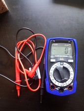 LAP Digital Multimeter AC/DC Voltage Tester 600V 10A Electrical Meter