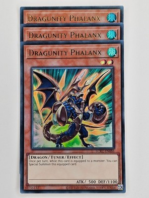 Yu Gi Oh - 3x LCKC-DE086 Dragunity Phalanx - Ultra Rare
