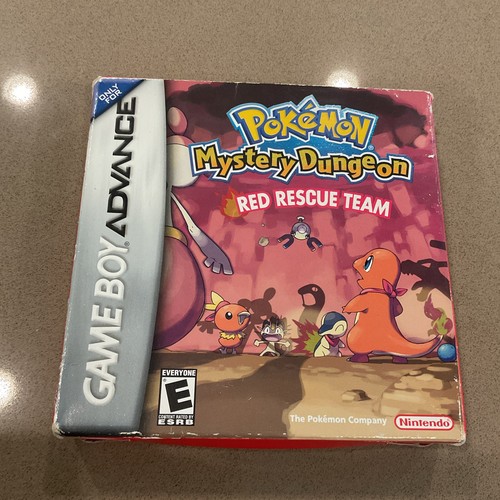 Pokémon Mystery Dungeon Red Rescue Team Gameboy autentico completo scatola CIB - Foto 12 di 21