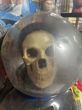 Skull In Bubble Halloween Decoration