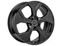 MSW 43 Alufelge 8X18 5X112 ET28 Gloss Black, Schwarz