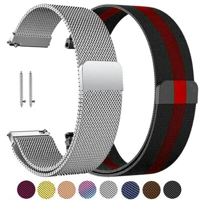 Milanese Metall Ersatz Armband Für Huami Amazfit Stratos GTS GTR 42 47MM Bip S