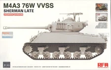 RFMRM5133 1:35 Rye Field Model M4A3(76)W VVSS Sherman Late [Upgrade Version]