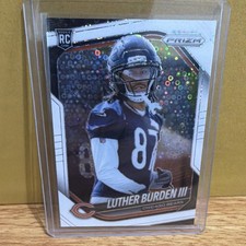 2025 Panini Prizm Luther Burden III Rookie Disco Prizm #331 Bears Football
