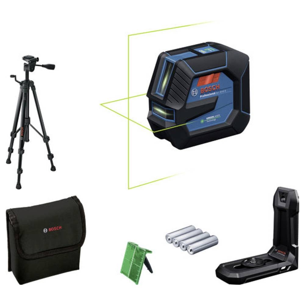 Bosch GLL 20-22 G laser vert autonivelant à haute visibilité 20m