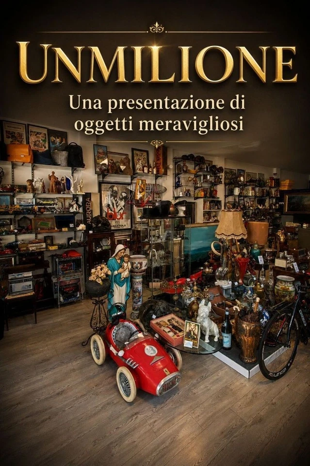 una presentazione di oggetti meravigliosi per collezionisti e curiosi