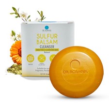 Sulfur Balsam Cleansing Bar   Face  Body Soap for Oily, Acne-Prone or Itchy ...