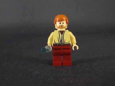 TCS Obiwan Kenobi Minifigure Custom Star Wars PAD print. comp. w. all bricks