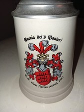 Bierkrug Studentika Burschenschaft unbekannt Corps Suevia ? 1983 Mannheim? 0,5l