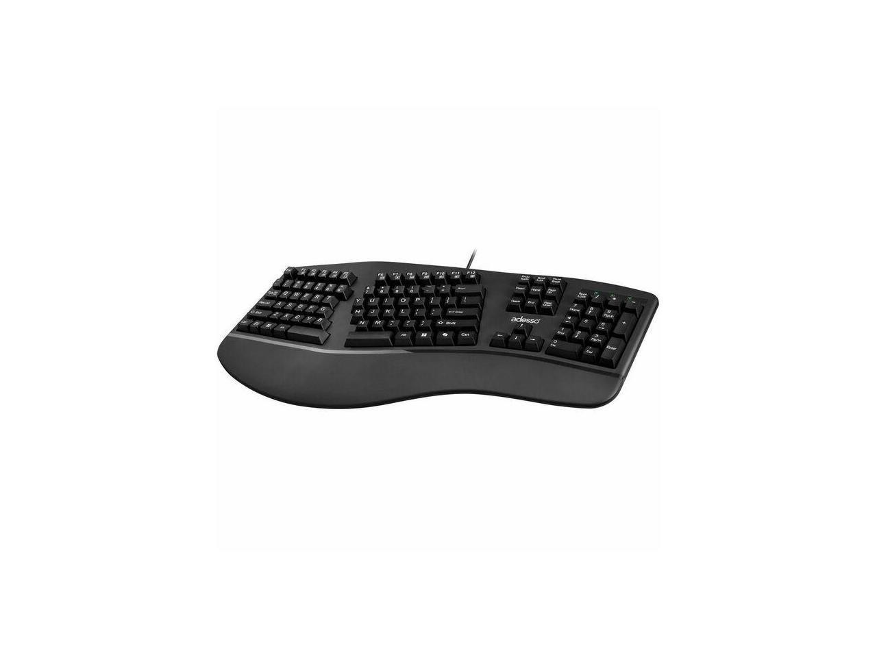 Adesso EasyTouch 150 Keyboard - Cable Connectivity - USB Int