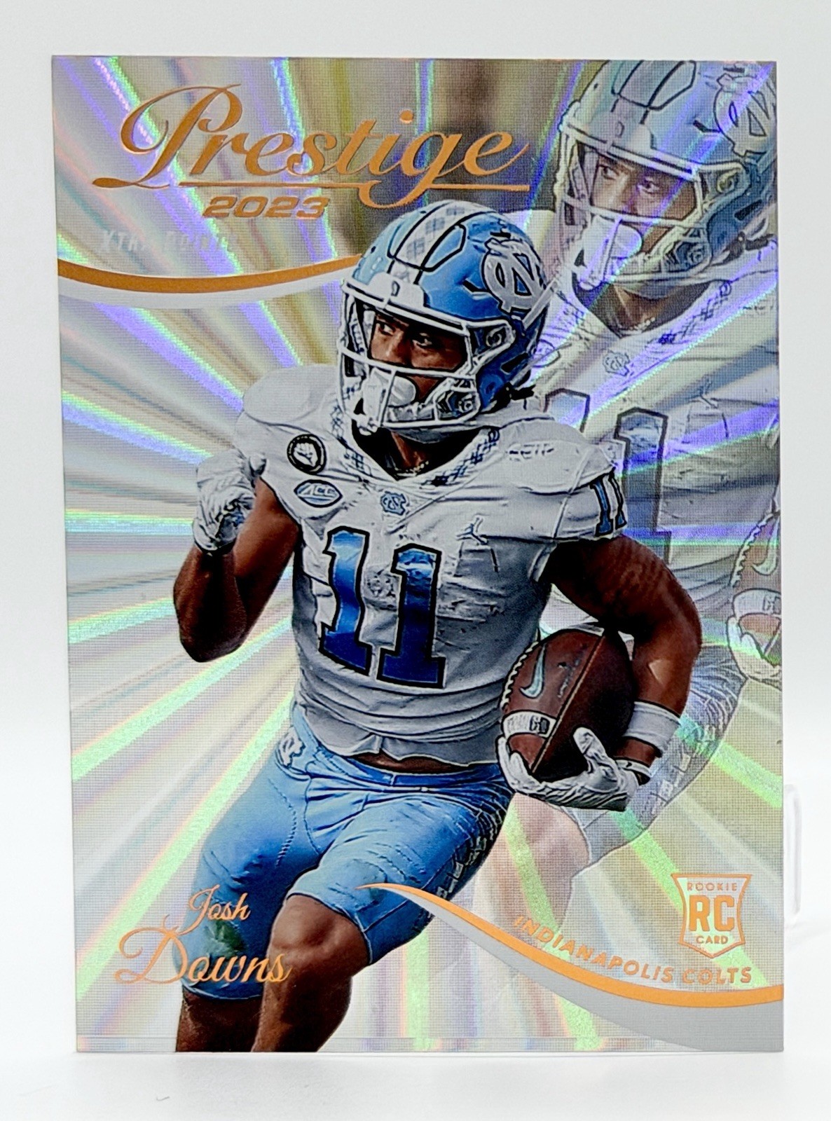2023 Panini Prestige Xtra Points Sunburst #353 Josh Downs RC Indianapolis Colts