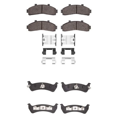 For Ford Explorer Sport 01 R1 Concepts Optimum OEp Front & Rear Brake Pad Set