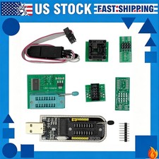 1 Set Eeprom Bios Usb Programmer Ch341a Sop8 Clip 1.8v Adapter Sop8 Adapter
