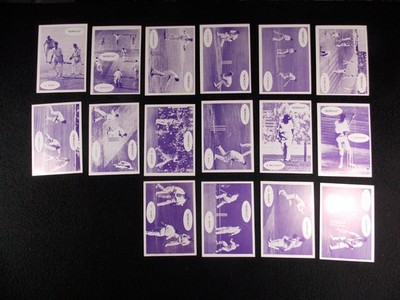 John M Brindley Trade Cards Cricketers Howzat 3rd Series 1985 Complete Set 16