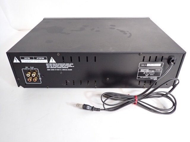 KENWOOD KX-1100G 3 Head Cassette audio Deck Closed Loop Working