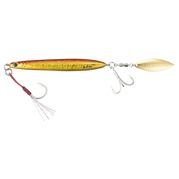 Major craft Makijig Jet 60g 003 Red Gold Metal Jig From Stylish anglers Japa FS