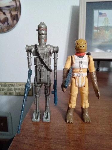 Vintage Kenner Star Wars 1980 IG-88 & Bossk Complete Figures Lot MIHK COO *READ*