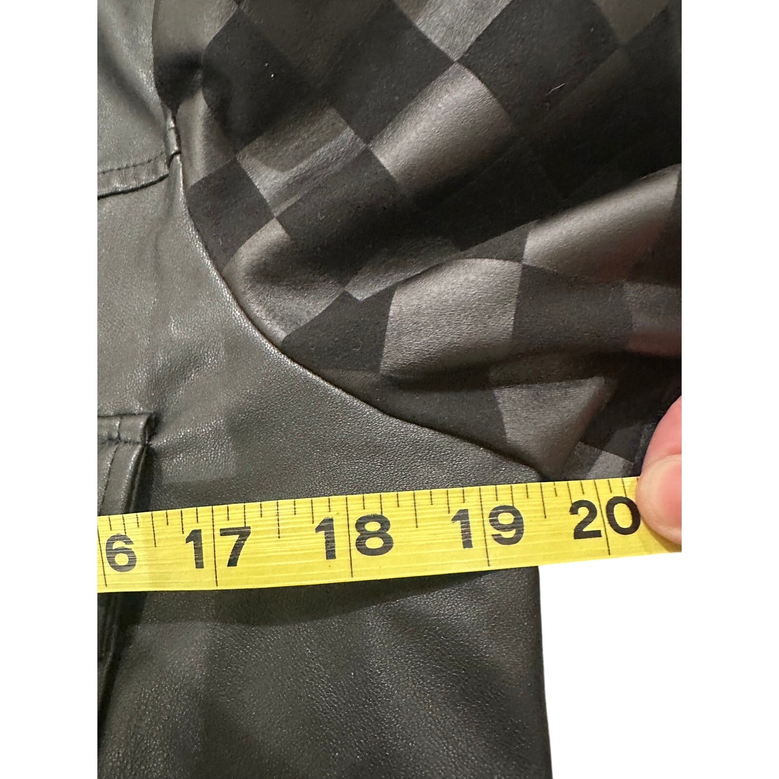 Disney Cruella Live Action Faux Leather Peplum Jacket By Her Universe, M NWOT image 8