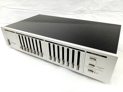 Pioneer SG-100 graphic equalizer Vintage 1983 Hi End Silver Japan