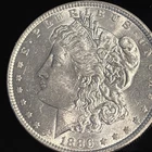 1886 Morgan Dollar- Silver- Choice Gem Brilliant Uncirculated