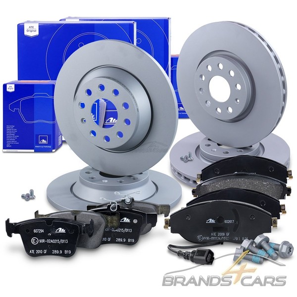 ATE Bremsscheiben+BelÄGe Vorne+Hinten FÜR Seat Tarraco Skoda Kodiaq VW Tiguan-image