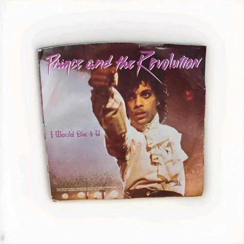 Prince "I Would Die 4 U" 7-inch Vinyl Vintage (1984) Warner Bros Records